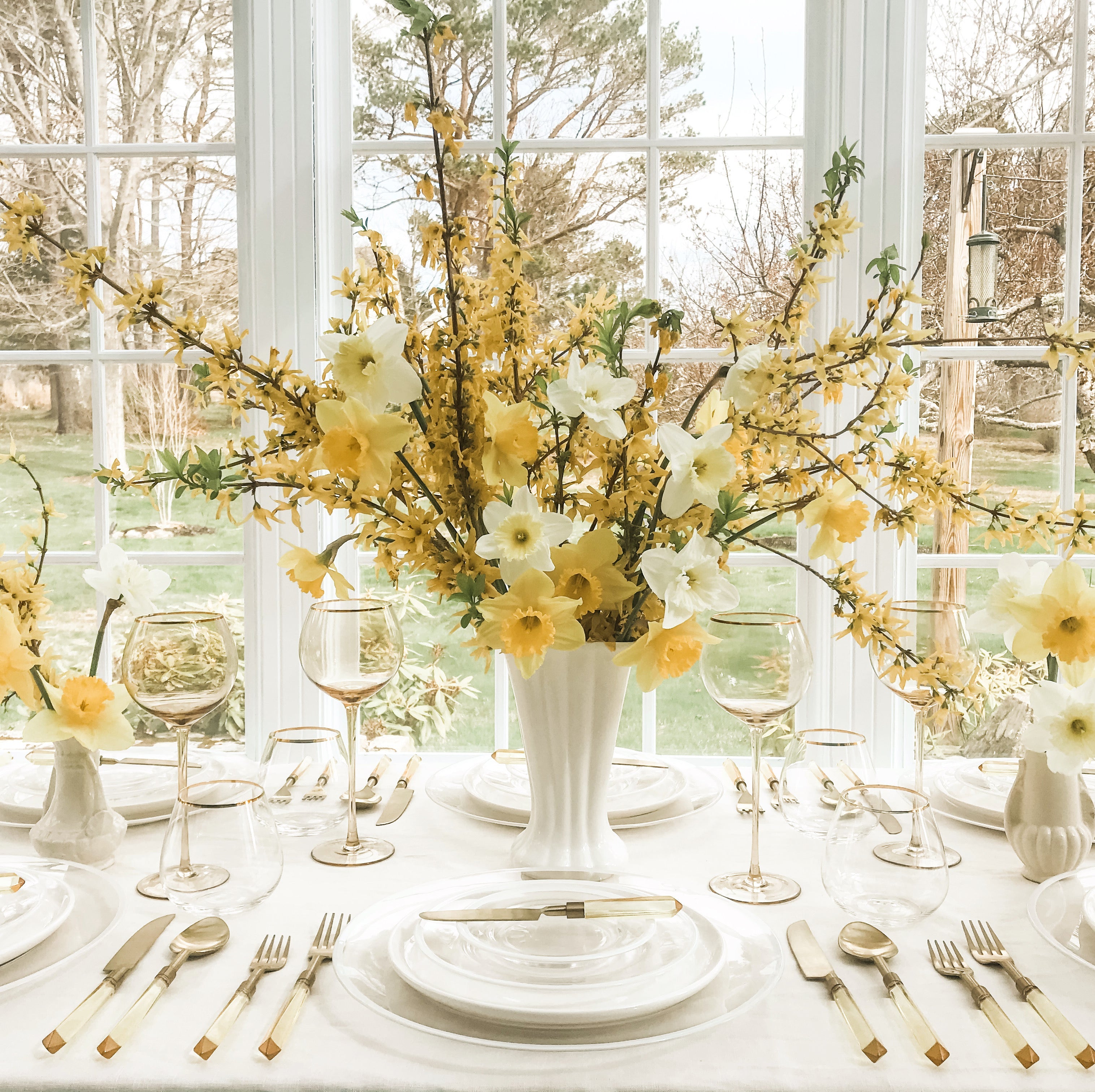 Prism Flatware – Yellow + Gold (6-Piece Set)