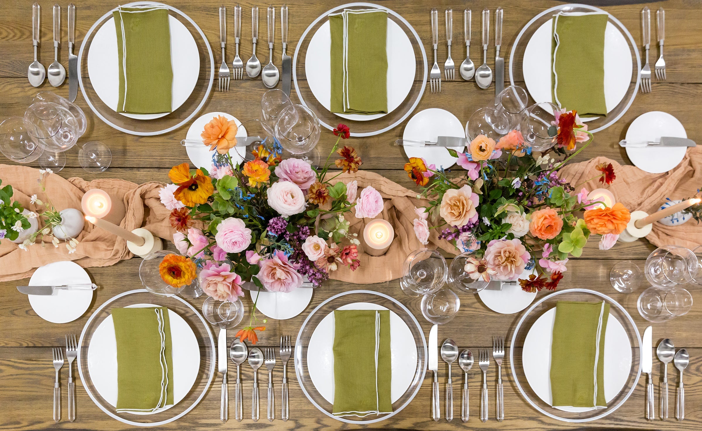 Prism Flatware – Clear + Silver (6-Piece Set)