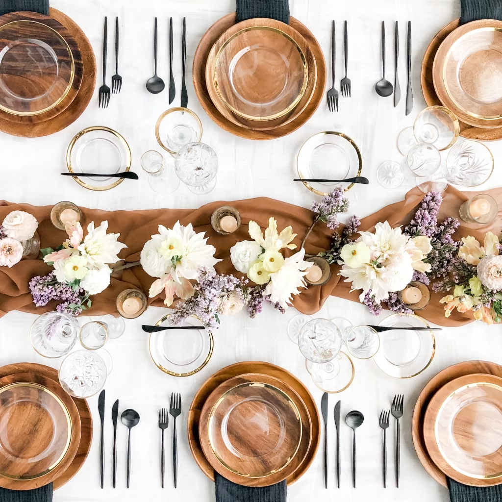 ACACIA WOOD PLATES RENTAL RESALE
