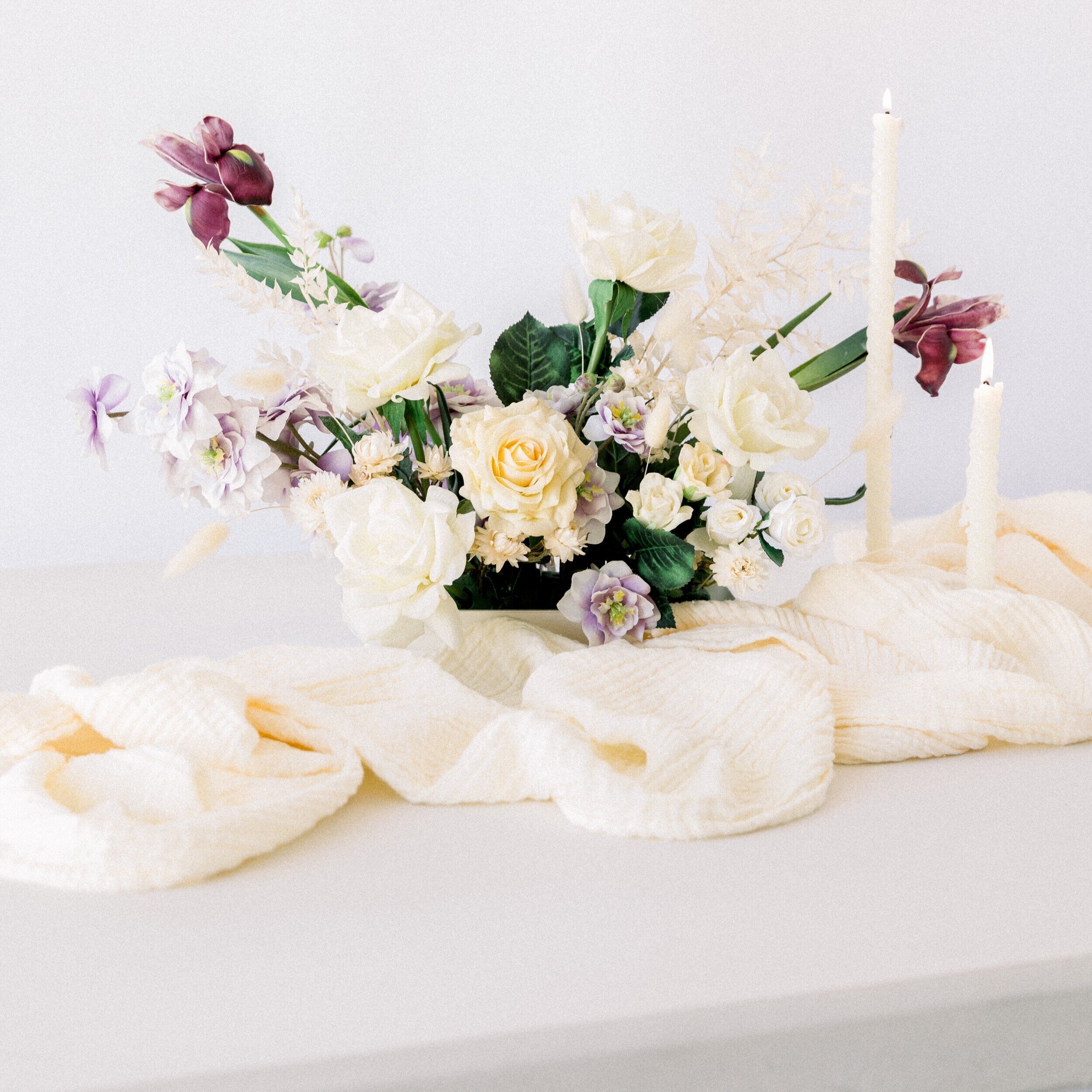 Organic Cotton Table Runner – Cathedral