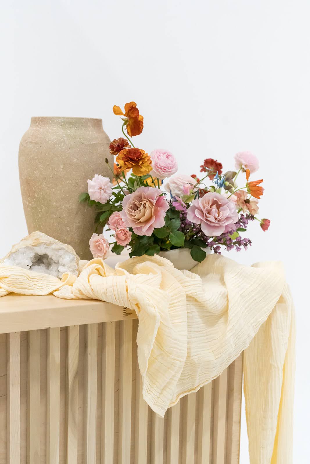 Organic Cotton Table Runner – Cathedral