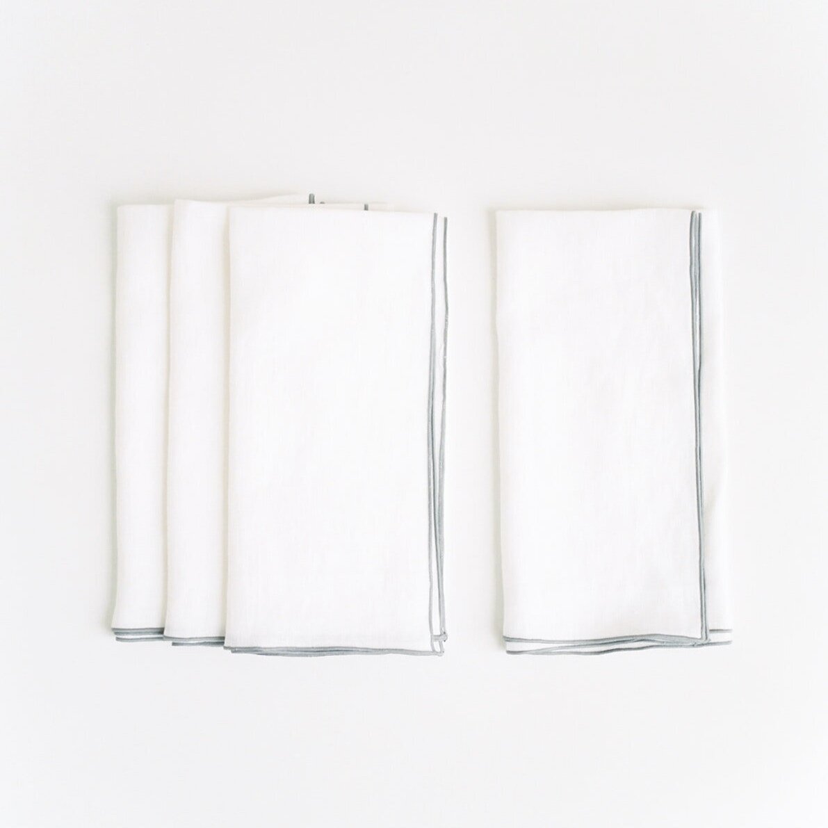 Borrowed Blu Cotton Crinkle Napkins (Set of 6), 11 Colors, 100% Organic  Cotton on Food52