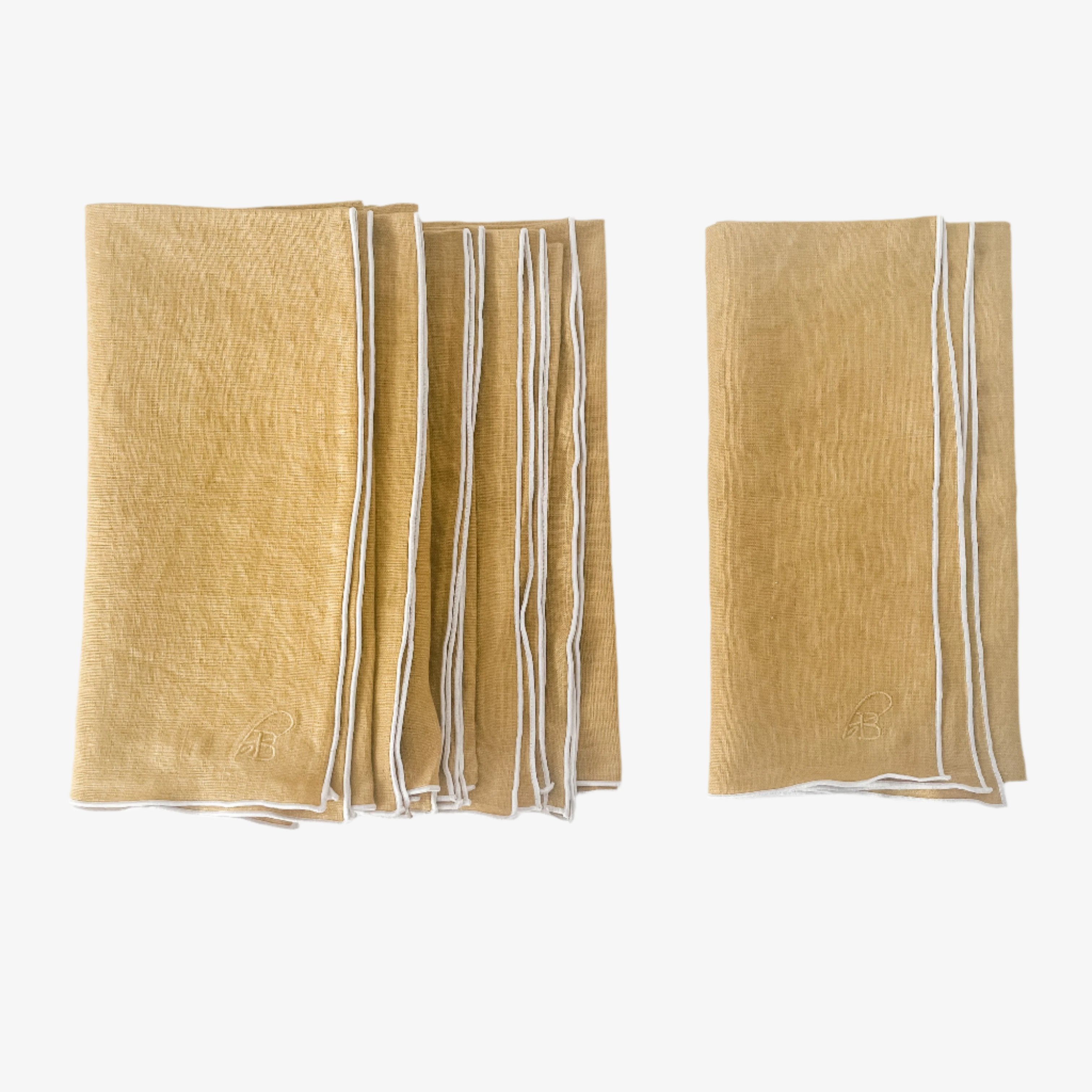 STONE WASHED LINEN NAPKINS // SET OF 6