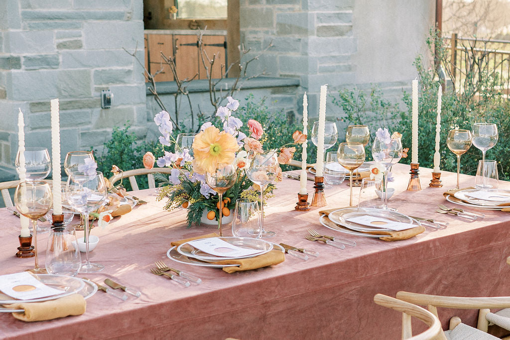 SIREN DINNERWARE // CLEAR + WHITE