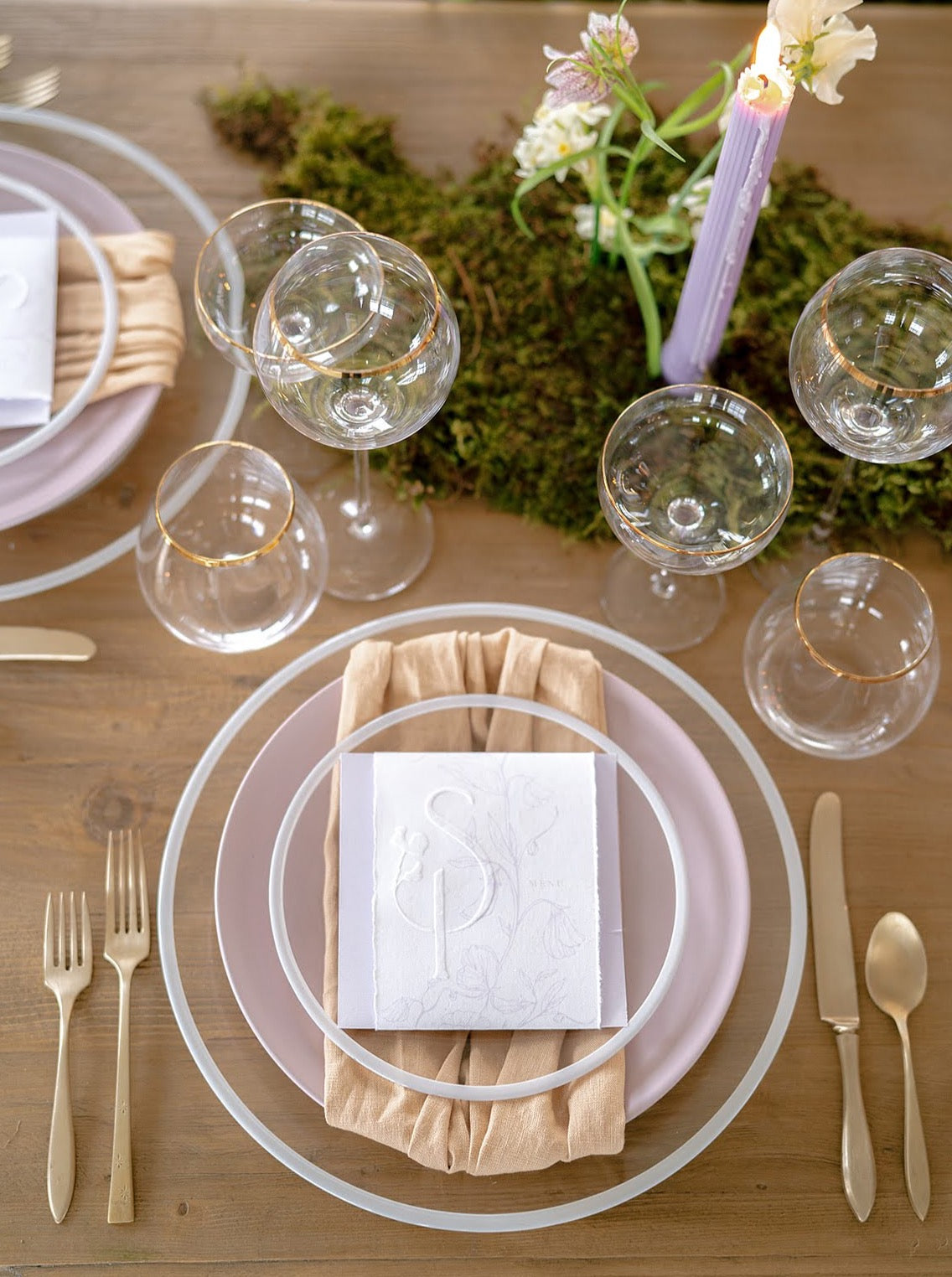 SIREN DINNERWARE // CLEAR + WHITE