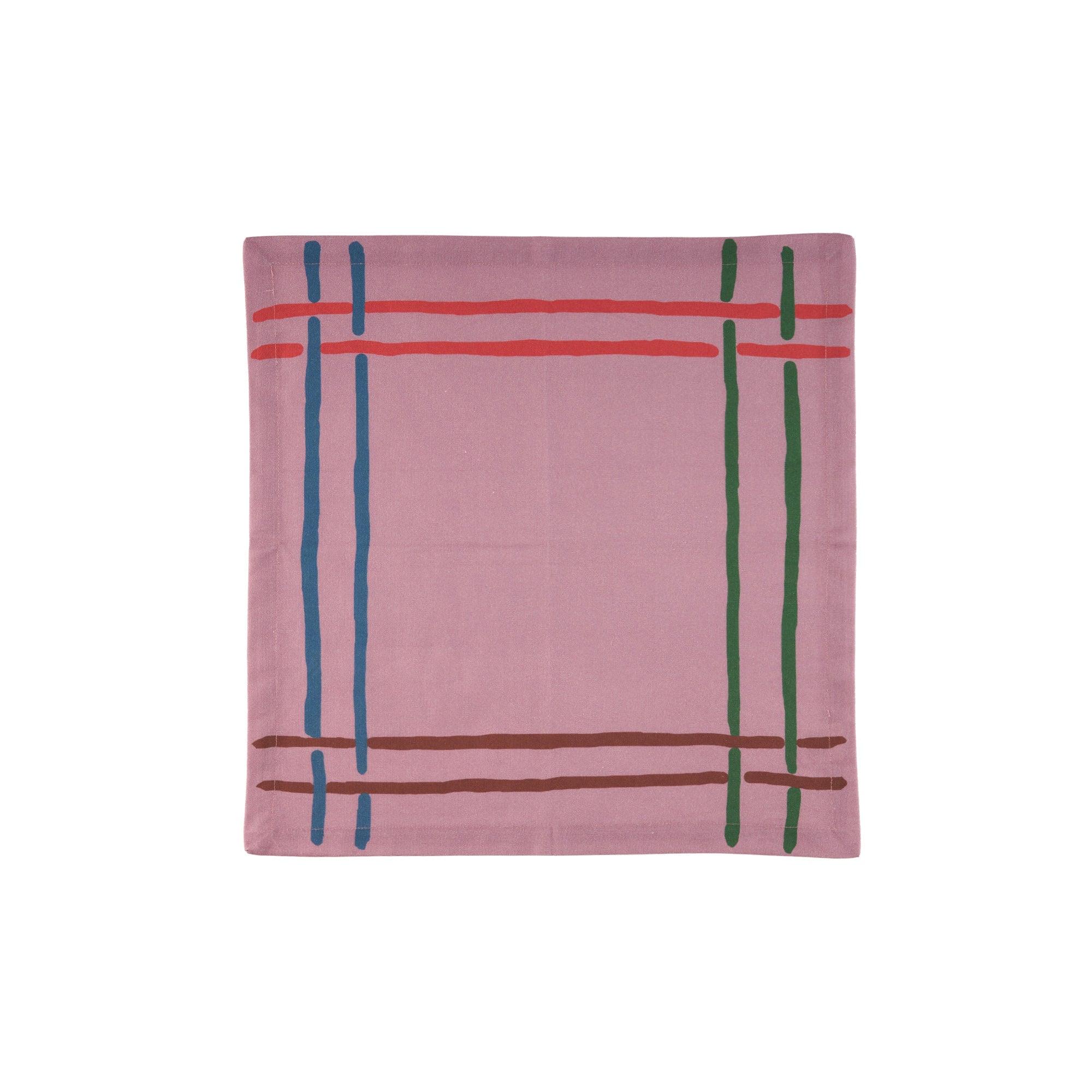 6 Napkins La Vie en Rose