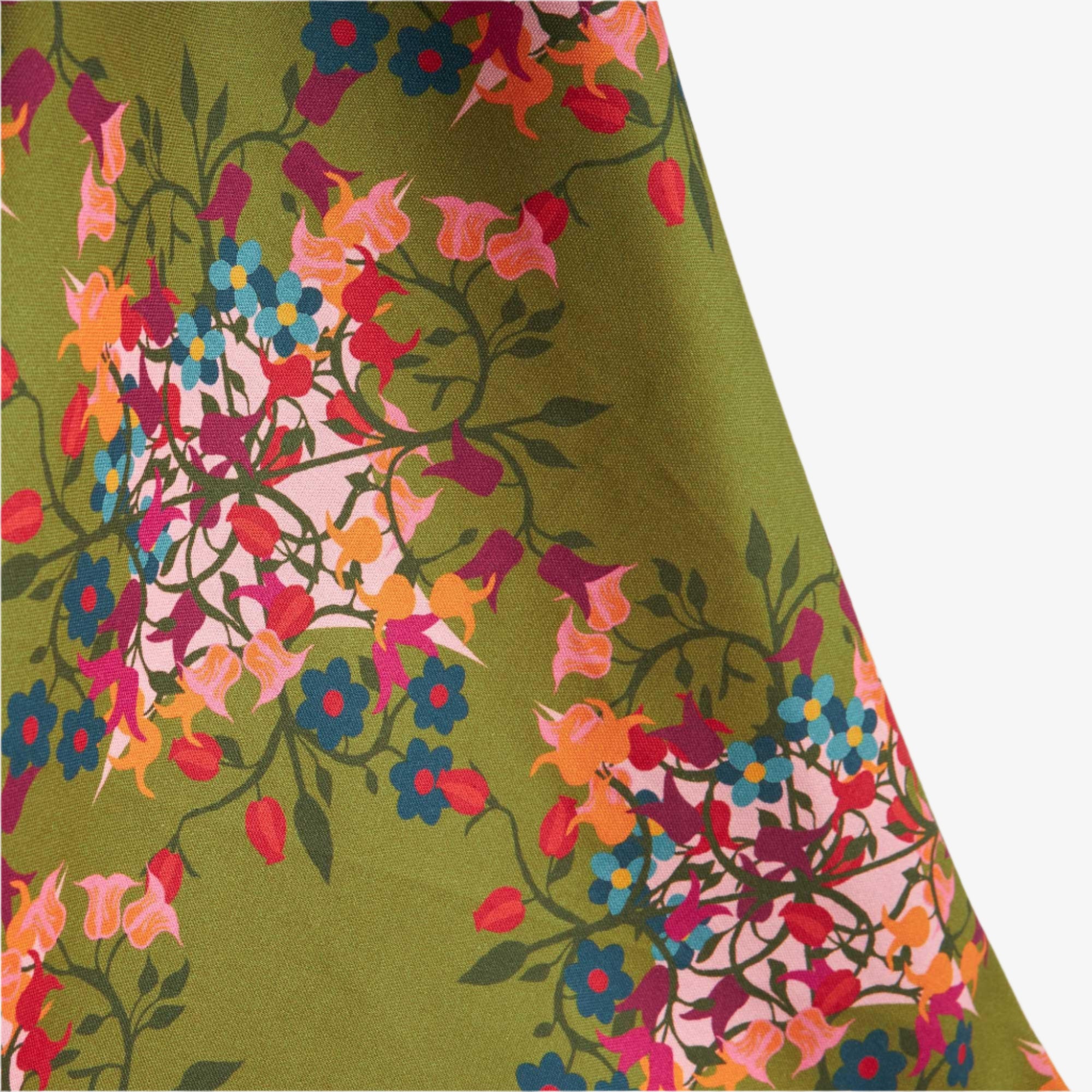 Tablecloth Blumen Green