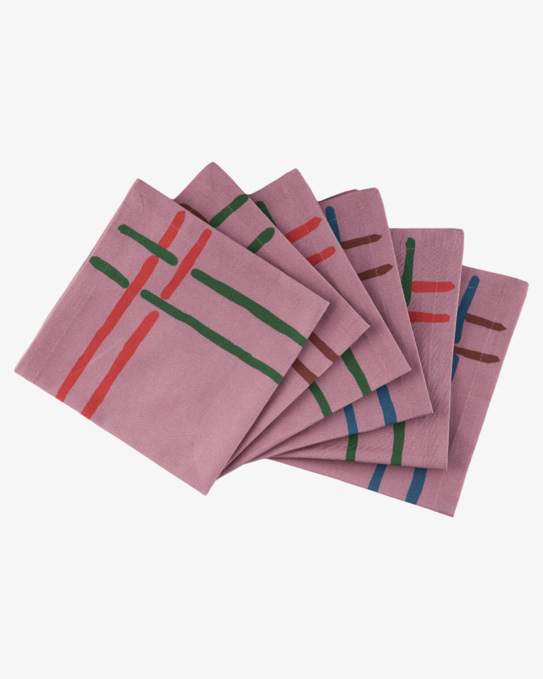 6 Napkins La Vie en Rose