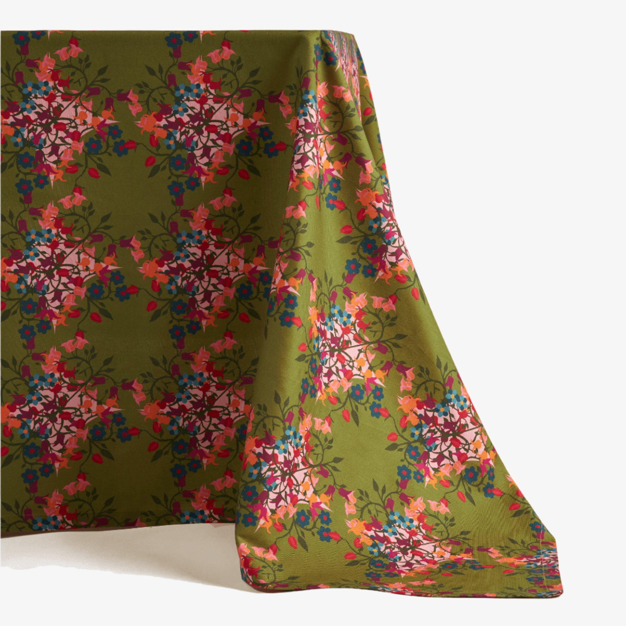 Tablecloth Blumen Green