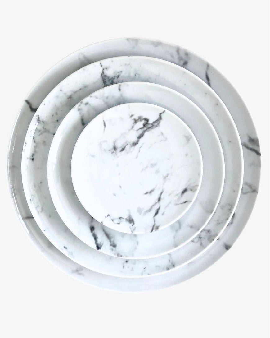 MARBLED DINNERWARE – CARRARA(SET OF 4)