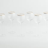 SIREN STEMWARE // CLEAR+GOLD