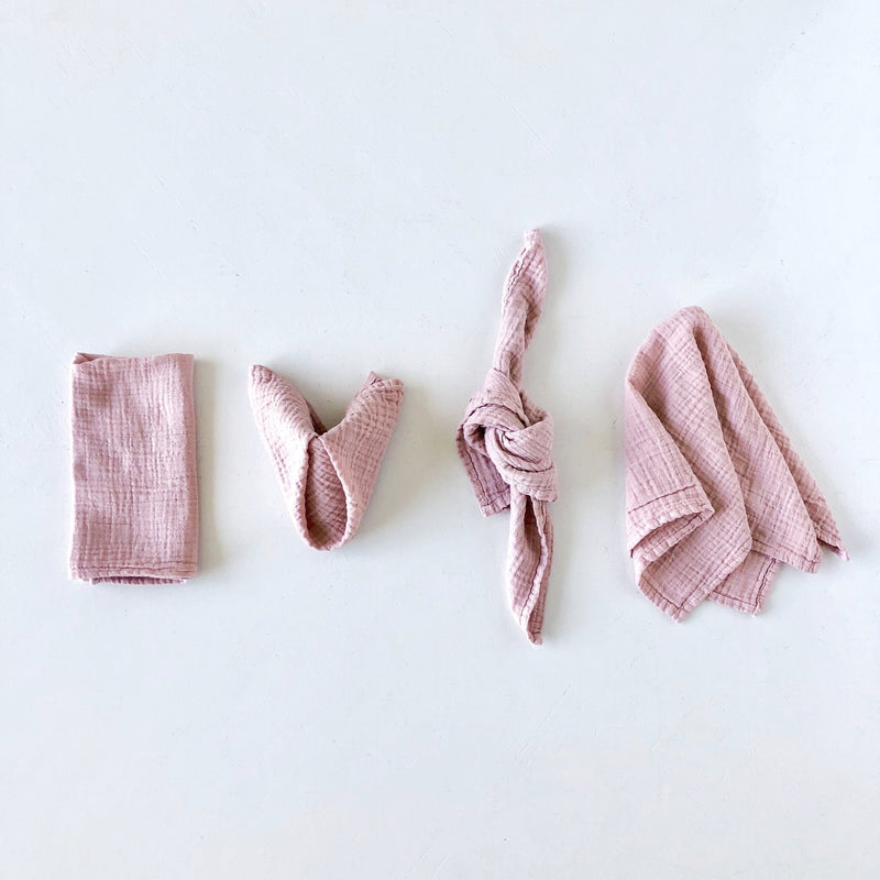 ORGANIC COTTON NAPKINS // SET OF 6