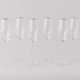 SIREN STEMWARE // CLEAR + PLATINUM