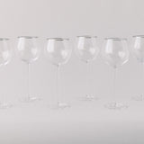 SIREN STEMWARE // CLEAR + PLATINUM