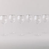 SIREN STEMWARE // CLEAR + PLATINUM