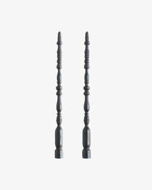 Spindle Leg Tapers – Slate